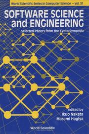 Cover of: Software Science and Engineering by Ikuo Nakata