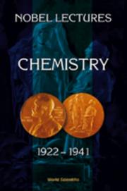 Front cover of Chemistry, 1922-1941 by Unknown