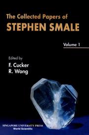 Cover of: The Collected Papers of Stephen Smale by Stephen Smale