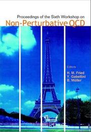 Cover of: Non-Perturbative QCD Proceedings of the Sixth Workshop