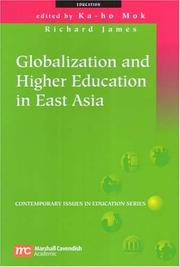 Cover of: Globalization And Higher Education in East Asia (Contemporary Issues in Education)