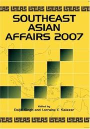 Cover of: Southeast Asian Affairs 2007
