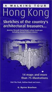 Cover of: A Walking Tour of Hong Kong: Sketches of the Country's Architectural Treasures (Walking Tour)