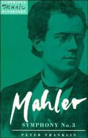 Cover of: Mahler, Symphony no. 3