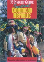 Cover of: Dominican Republic Insight Instant (Insight Guide Instant) by 
