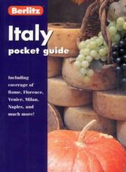 Cover of: Italy (Berlitz Pocket Guide)