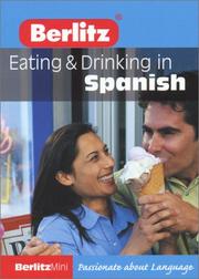 Cover of: Berlitz Mini Guide Eating & Drinking in Spanish (Berlitz Mini Guides)