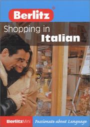 Cover of: Berlitz Mini Guide Shopping in Italian (Berlitz Mini Guides)