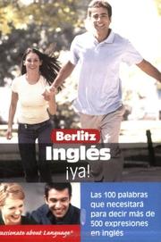 Cover of: Berlitz Ingles Ya (Berlitz Short Cut To...)