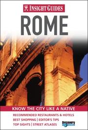 Cover of: Insight Guides Rome (Insight Guides. Rome) | Insight Guides