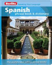 Cover of: Spanish Berlitz Phrase Book (Berlitz Phrase Books) by 