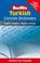 Cover of: Berlitz Turkish Dictionary