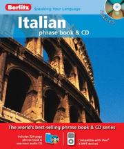 Cover of: Berlitz Italian Phrase