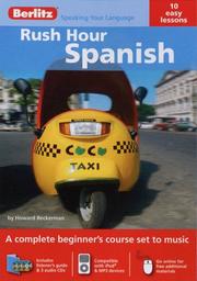 Front cover of Berlitz Rush Hour Spanish by Unknown