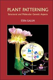 Cover of: Plant Patterning by Esra Galun