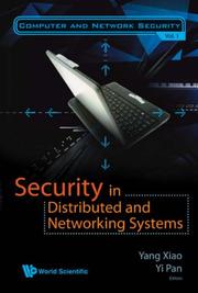 Cover of: Security in Distributed and Networking Systems (Computer and Netwrok Security)