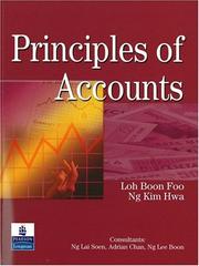 Cover of: Principles of Accounts by Loh Boon Foo