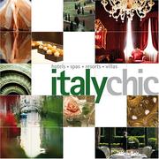 Cover of: Italy Chic (Chic Destination)