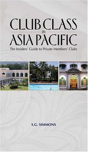 Cover of: Club Class In Asia Pacific