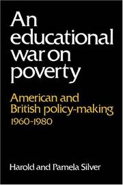 Cover of: An educational war on poverty by Silver, Harold