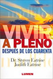 Cover of: Vivir a Pleno Despues de Los Cuarenta