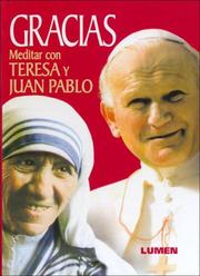 Cover of: Gracias - Meditar Con Teresa y Juan Pablo