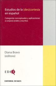 Cover of: Estudios de La (Des)Cortesia En Español