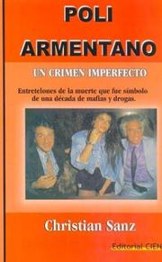 Cover of: Poli Armentano Un Crimen Perfecto by Christian Sanz