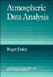 Cover of: Atmospheric data analysis | Roger Daley