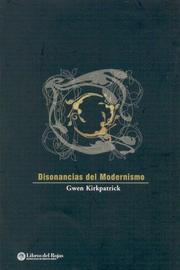 Cover of: Disonancias del Modernismo