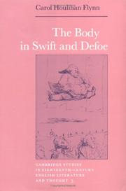 Cover of: The body in Swift and Defoe