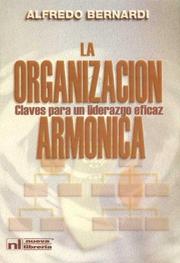 Cover of: La Organizacion Armonica