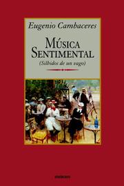 Cover of: Musica Sentimental