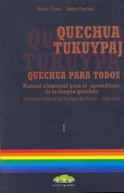 Cover of: Quechua Tukuypaj