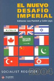 Cover of: El Nuevo Desafio Imperial by Colin Leys, Leo Panitch