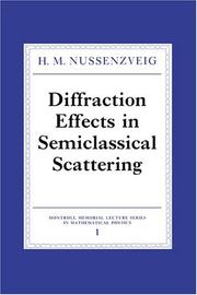 Cover of: Diffraction effects in semiclassical scattering
