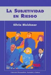 Cover of: La Subjetividad En Riesgo