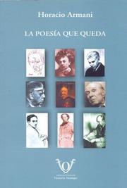 Cover of: La Poesia Que Queda by Horacio Armani