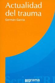 Cover of: Actualidad del Trauma by German Garcia