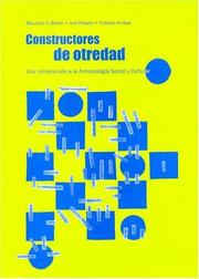 Cover of: Constructores de Otredad: Una introducción a la Antropología Social y Cultural