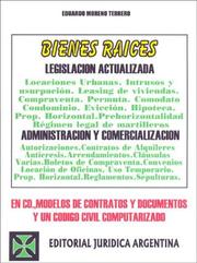 Cover of: Bienes Raices - Legislacion Actualizada by Eduardo Moreno Terrero, Eduardo Moreno Terrero