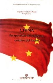 Cover of: China by Pablo Bustelo, Gao Xian, Carlos Moneta