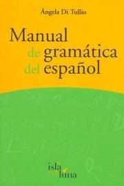 Cover of: Manual de Gramatica del Español