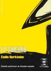 El Suicidio by Émile Durkheim