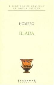 Cover of: La Iliada / The Iliad by Όμηρος