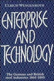 Cover of: Enterprise and technology by Ulrich Wengenroth