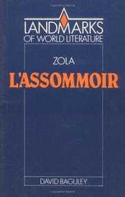 Cover of: Emile Zola, L'assommoir