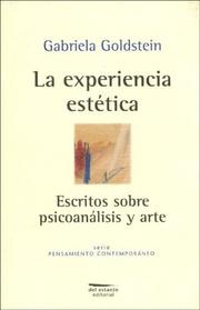 Cover of: La Experiencia Estetica