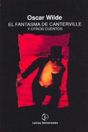 Cover of: El Fantasma de Canterville by Oscar Wilde
