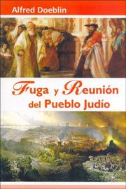 Cover of: Fuga y Reunion del Pueblo Judio